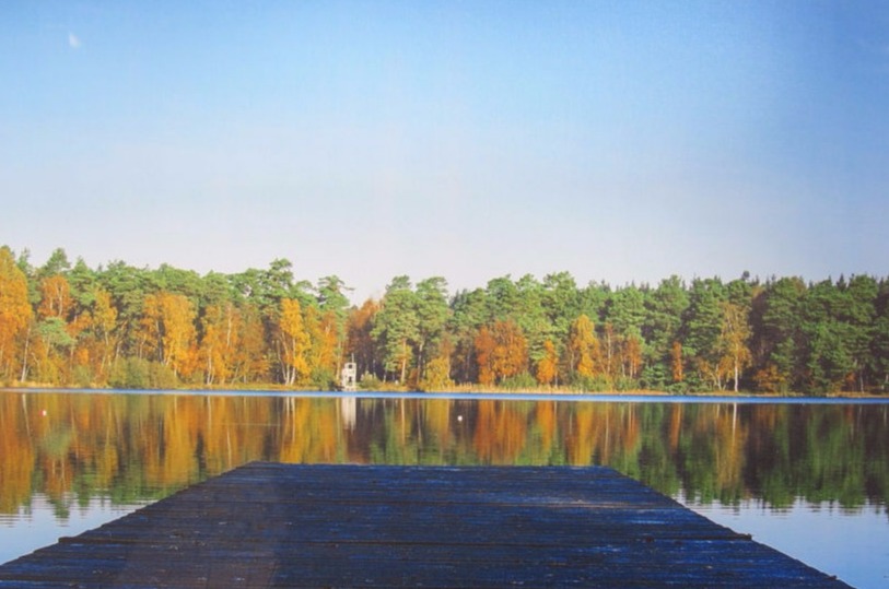 Bullensee im Herbst